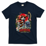 Court Of Honor – Bigfoot Samurai Tennis T-Shirt - Navy Blue
