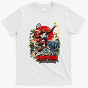 Court Of Honor – Bigfoot Samurai Tennis T-Shirt - White