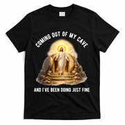 Coming Out My Cave Jesus Resurrection T-Shirt - Black