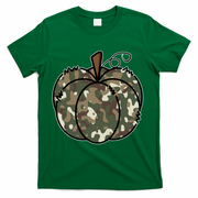 Camouflage Pumpkin Holiday T-Shirt - Green