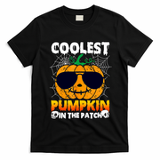 Coolest Pumpkin In The Patch Halloween Great Gift T-Shirt - Black