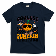 Coolest Pumpkin In The Patch T-Shirt - Navy