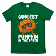 Coolest Pumpkin In The Patch Dabbing Halloween T-Shirt - Irish Green