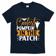 Coolest Pumpkin In The Patch Gift T-Shirt - Navy Blue