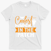 Coolest Pumpkin In The Patch Gift T-Shirt - White