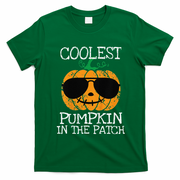 Coolest Pumpkin In The Patch Halloween Costume Gift T-Shirt - Irish Green