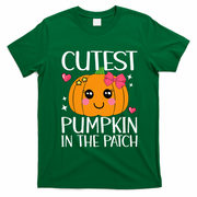 Coolest Pumpkin In The Patch Halloween Thanksgiving T-Shirt - Irish Green