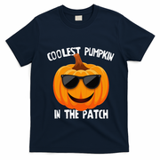 Coolest Pumpkin In The Patch Halloween Gift Gift T-Shirt - Navy Blue