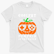 Coolest Pumpkin In The Patch Halloween Costume Meaningful Gift T-Shirt - White
