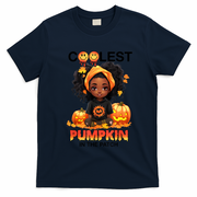 Coolest Pumpkin In The Patch Halloween Ns Gift T-Shirt - Navy Blue