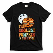 Coolest Pumpkin In The Patch Adorable Halloween T-Shirt - Black