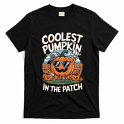 Coolest Pumpkin In The Patch Cute Gift T-Shirt - Black