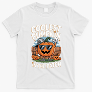Coolest Pumpkin In The Patch Cute Gift T-Shirt - White