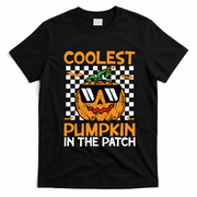 Coolest Pumpkin In The Patch Outfit Halloween T-Shirt - Black