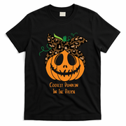Coolest Pumpkin In The Patch Jackolantern Leopard Head Scarf Cool Gift T-Shirt - Black