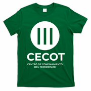 CECOT Prison Jail Funny Halloween Costume El Salvador T-Shirt - Irish Green