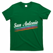 Classic San Antonio Throwback Retro Sports Fan T-Shirt - Green