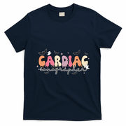 Cardiac Sonographer Halloween Ghosts Echocardiographers T-Shirt - Navy Blue