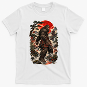 CRIMSON SUN RONIN – BIGFOOT SAMURAI T-Shirt - White