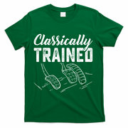 Classically Trained Car Pedals Driving T-Shirt - Green