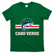 Cabo Verde Day Shark Country Flag Proud Fan T-Shirt - Irish Green
