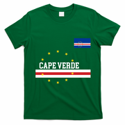 Cape Verde Flag National Pride T-Shirt - Irish Green