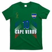 Cape Verde Soccer Jersey Flag Cape Verdean Pride T-Shirt - Green