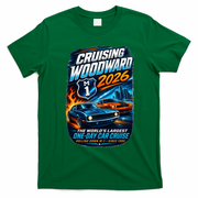 Cruising Woodward 2026 T-Shirt - Irish Green