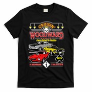 Cruisin’ Woodward Avenue Vintage Car 2026 T-Shirt - Black