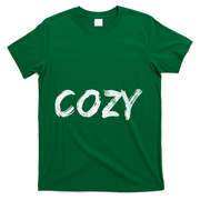 Cozy Word T-Shirt - Green