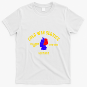Cold War Service US Army Vet Germany 1974-1978 T-Shirt - White