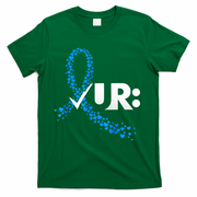 Check Your Colon Colorectal Cancer Awareness T-Shirt - Green