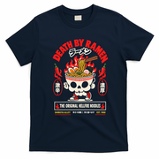 Death By Ramen T-Shirt - Navy Blue