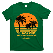 Del Boca Vista Retirement Condominium Florida T-Shirt - Green
