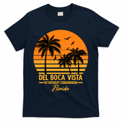 Del Boca Vista Retirement Condominium Florida T-Shirt - Navy