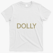 Dolly Diamonds Effect T-Shirt - White