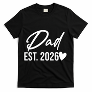 Dad EST 2026 T-Shirt - Black