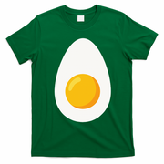 Deviled Egg Costume Funny Halloween Egg Costume T-Shirt - Irish Green