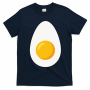 Deviled Egg Costume Funny Halloween Egg Costume T-Shirt - Navy Blue