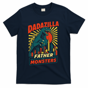 Dadazilla Father Of The Monsters T-Shirt - Navy