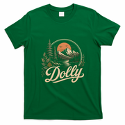 Dolly Fan Retro Graphic Nature Vintage T-Shirt - Irish Green