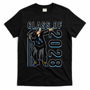 Dabbing Graduation Class Of 2028 T-Shirt - Black