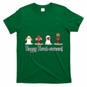 Dachshund Halloween Funny Witch Dog Lover Halloween Spooky Season T-Shirt - Irish Green