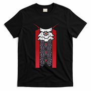 Dracula Halloween Tuxedo Vlad Tepes Costume V2 T-Shirt - Black