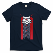 Dracula Halloween Tuxedo Vlad Tepes Costume V2 T-Shirt - Navy Blue