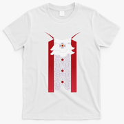 Dracula Halloween Tuxedo Vlad Tepes Costume V2 T-Shirt - White