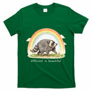 Different Is Beautiful Jimothy Viral Meme T-Shirt - Irish Green