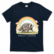 Different Is Beautiful Jimothy Viral Meme T-Shirt - Navy Blue