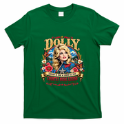 Dolly Memorial Country Music T-Shirt - Irish Green