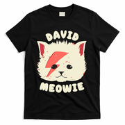 David Meowie T-Shirt - Black